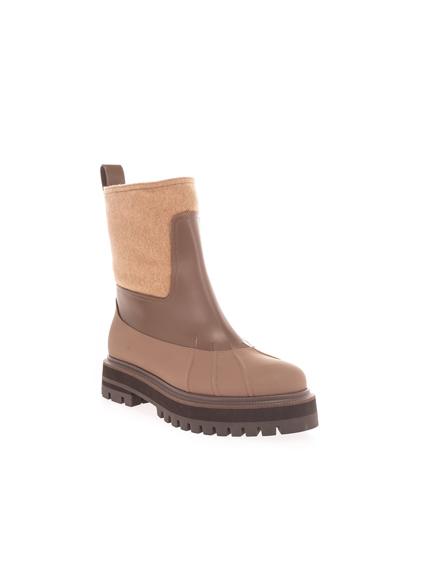 Loro Piana Regent Ankle Boots In Brown