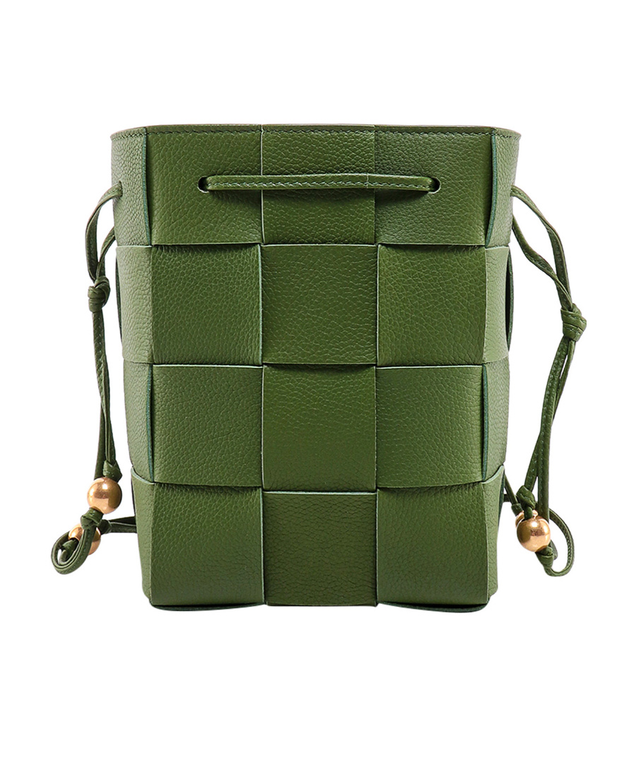 BOTTEGA VENETA BOTTEGA VENETA INTRECCIO STRAPPED BUCKET BAG