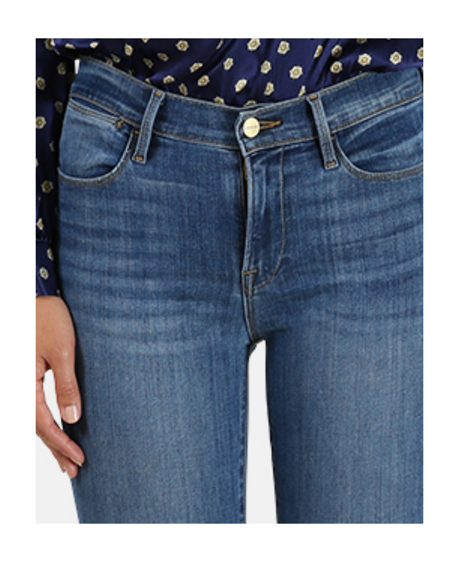 FRAME LOGO LOGO SKINNY JEANS
