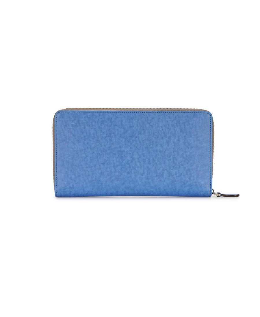 Bally Logo Details Wallet In Blue
