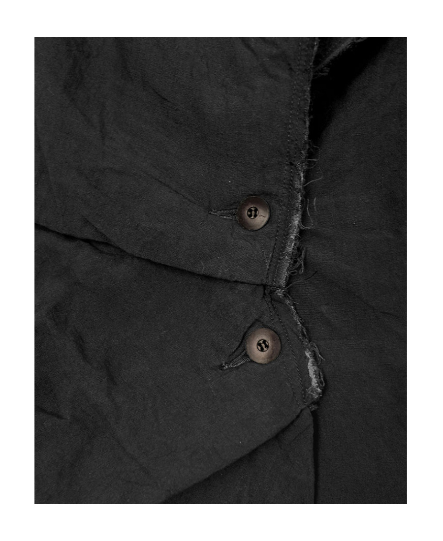 Marc Le Bihan Long-sleeved Casual Jacket In Black