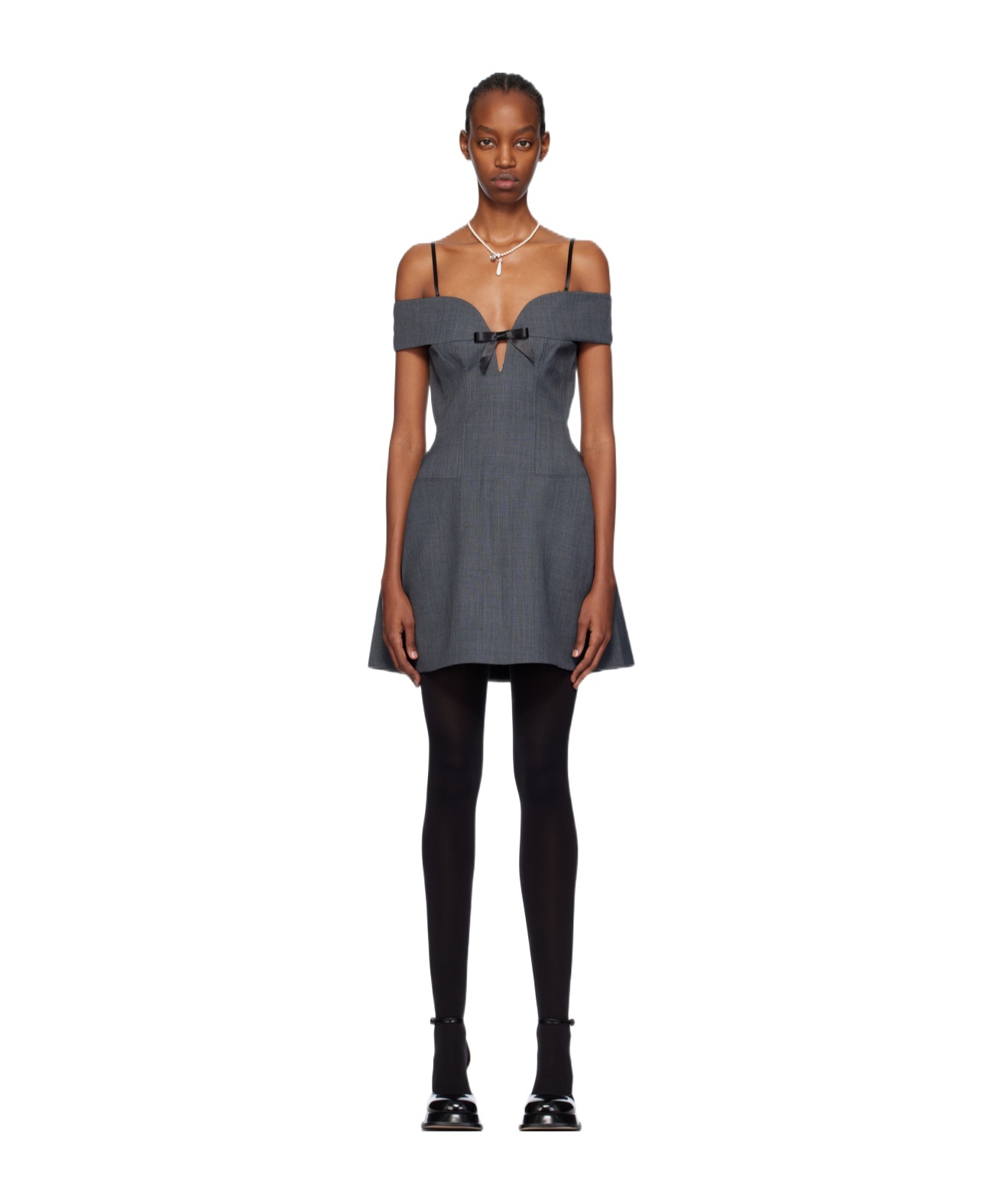 SHUSHU-TONG SUSPENDER DRESS