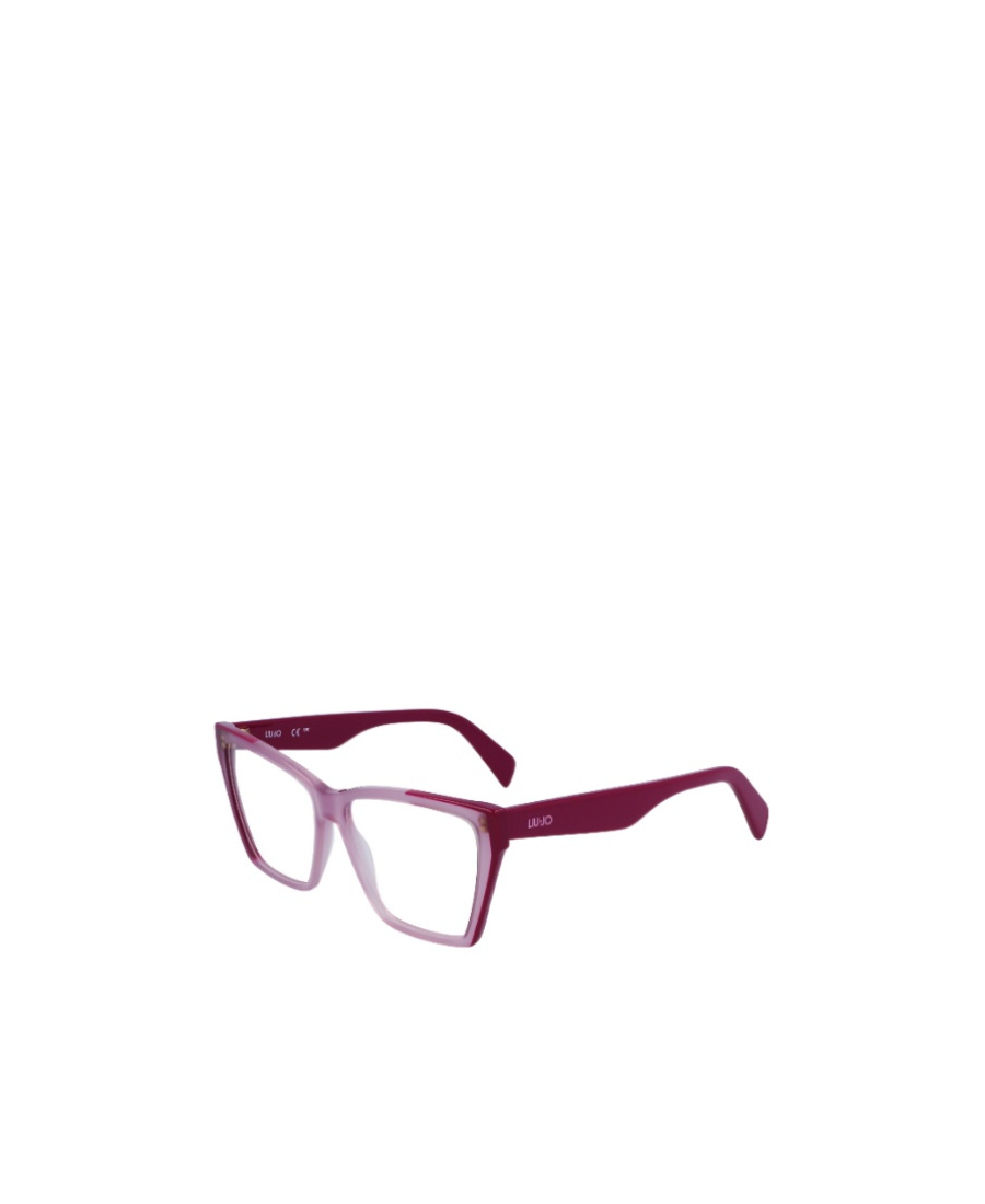 Liu •jo Logo Flat Mirror In Red