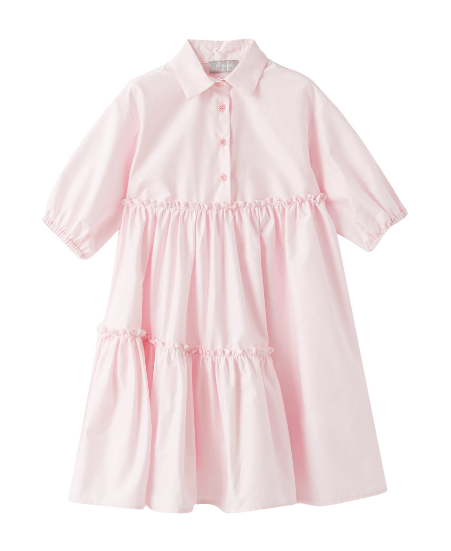 Il Gufo Emblem Skirt In Pink