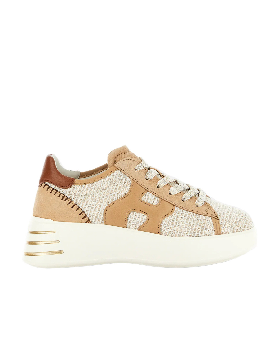 Hogan Sneakers Rebel Beige In White
