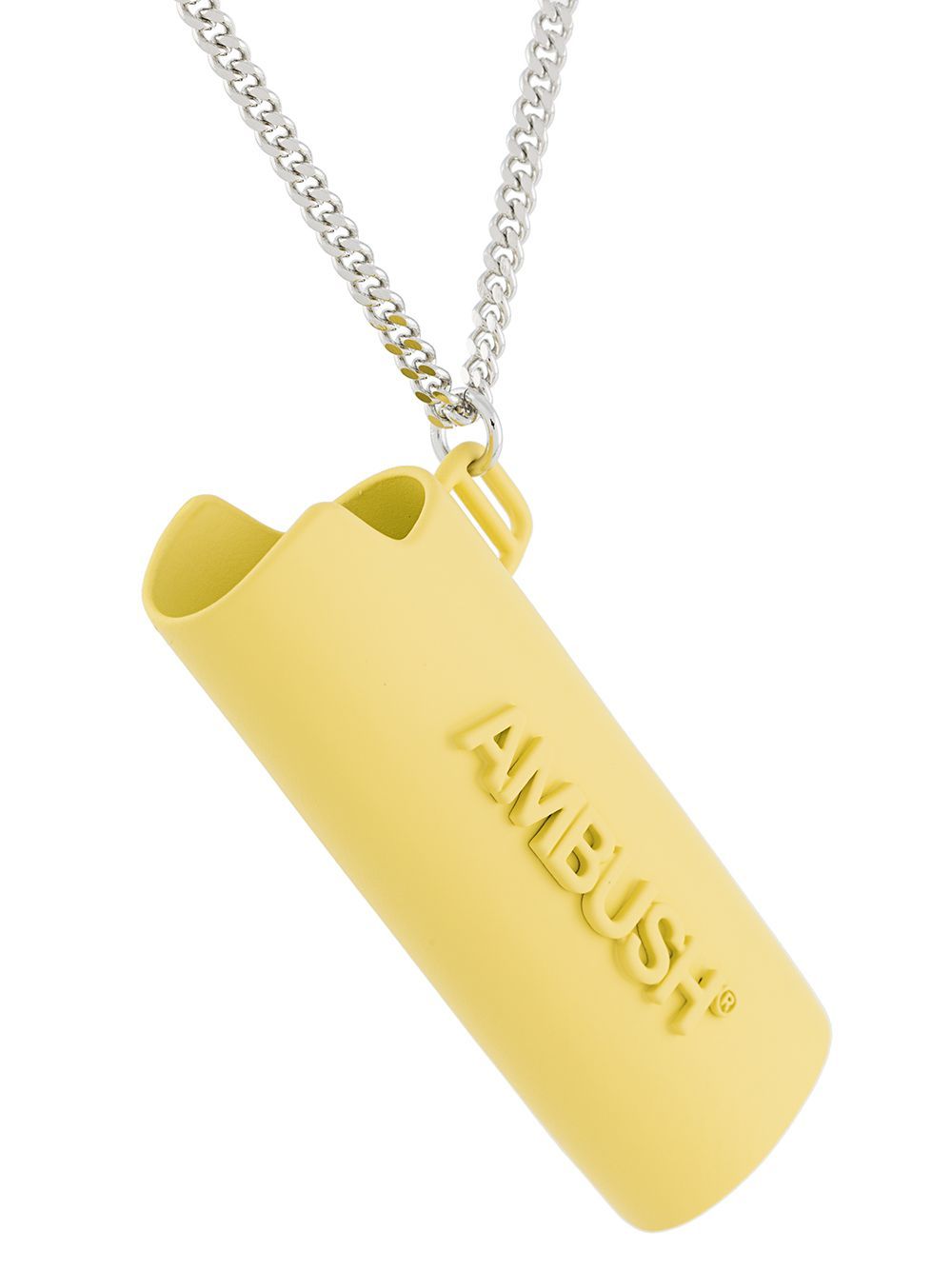 Ambush Lighter Case Necklace In Yellow