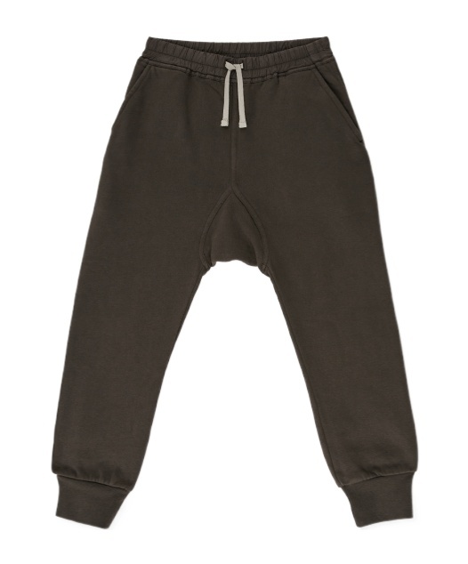Rick Owens Drawstring Jogging Pants In Brown