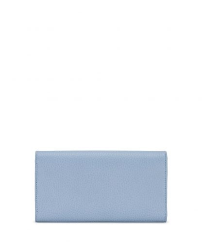 Gucci Double-folded Long Wallet In Blue
