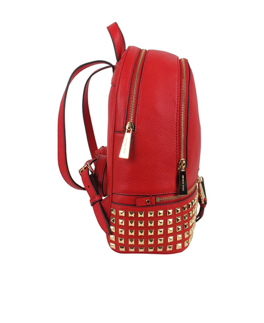 Michael Kors Rhea Large Backpack In Red