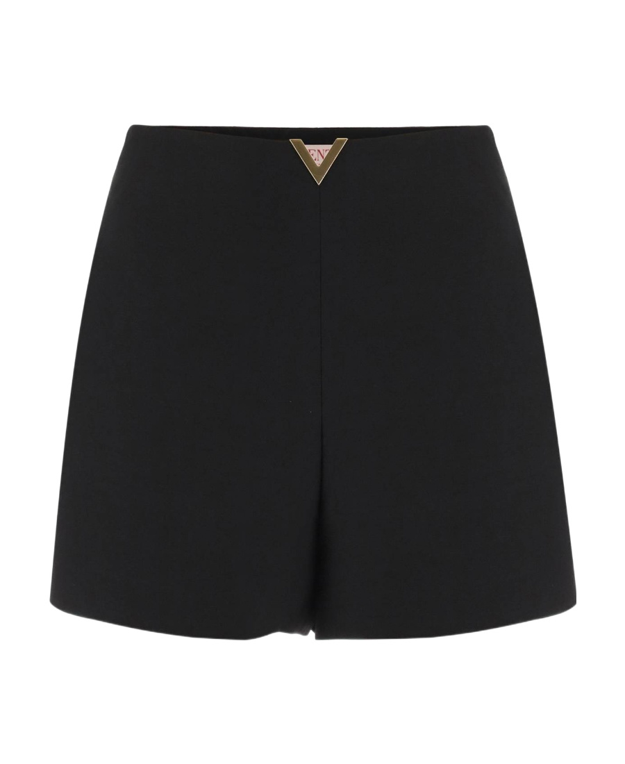 Valentino V Logo Hardware Shorts In Black