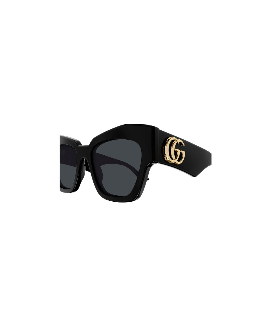 Gucci Eyewear Cat-eye Frame Sunglasses In Black