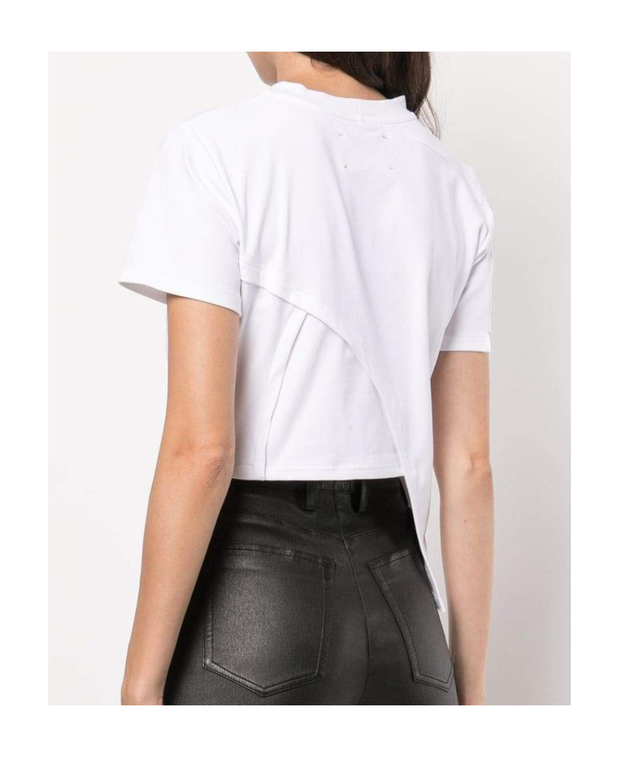 Heliot Emil Embroidered-logo Detail T-shirt In White