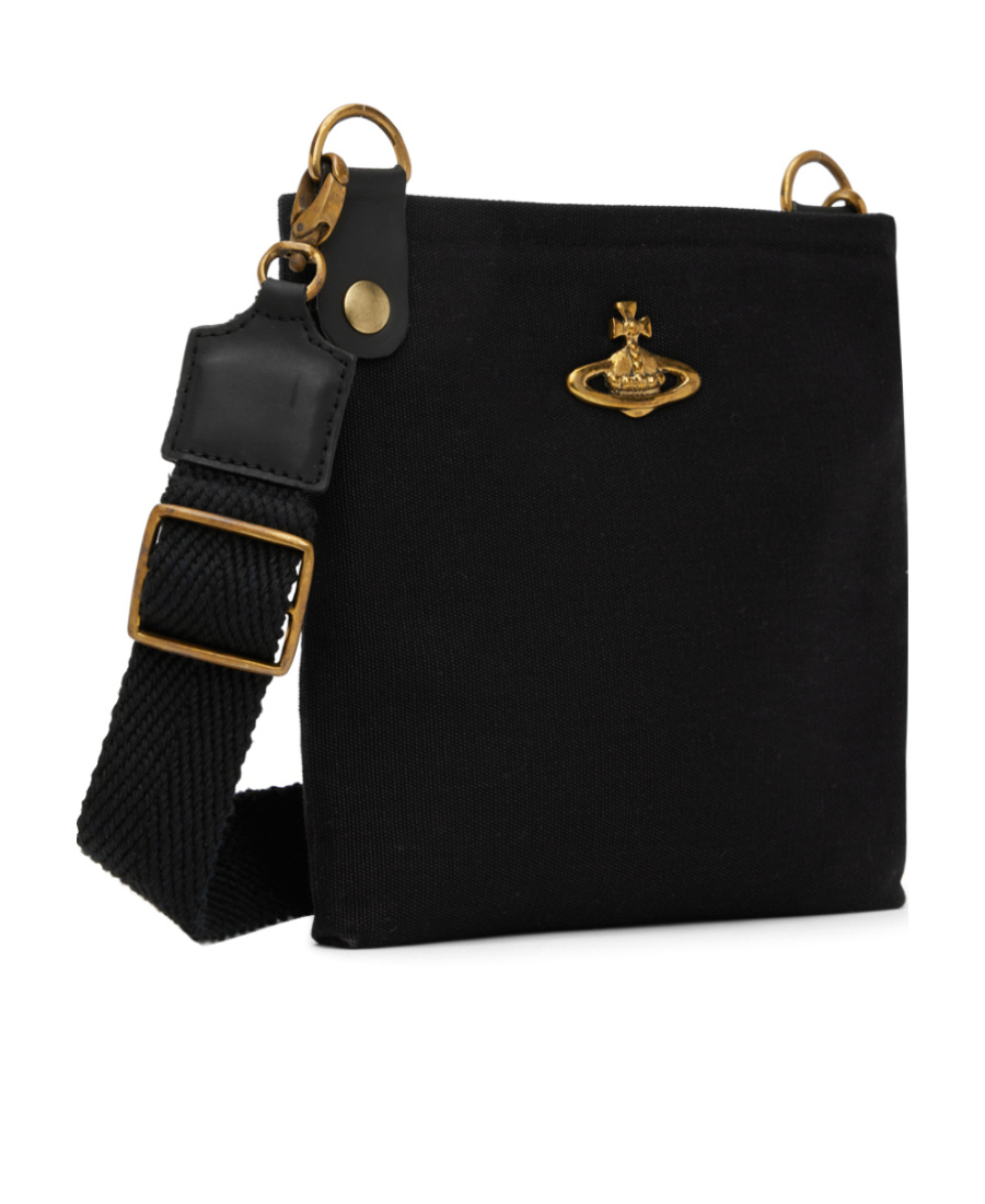 Vivienne Westwood Jones Zippered Crossbody Bag In Black