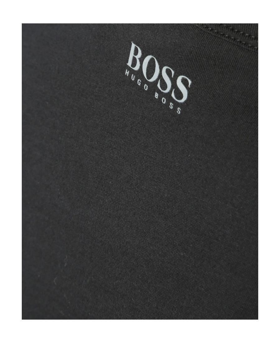 Hugo Boss Logo Details T-shirt In Black