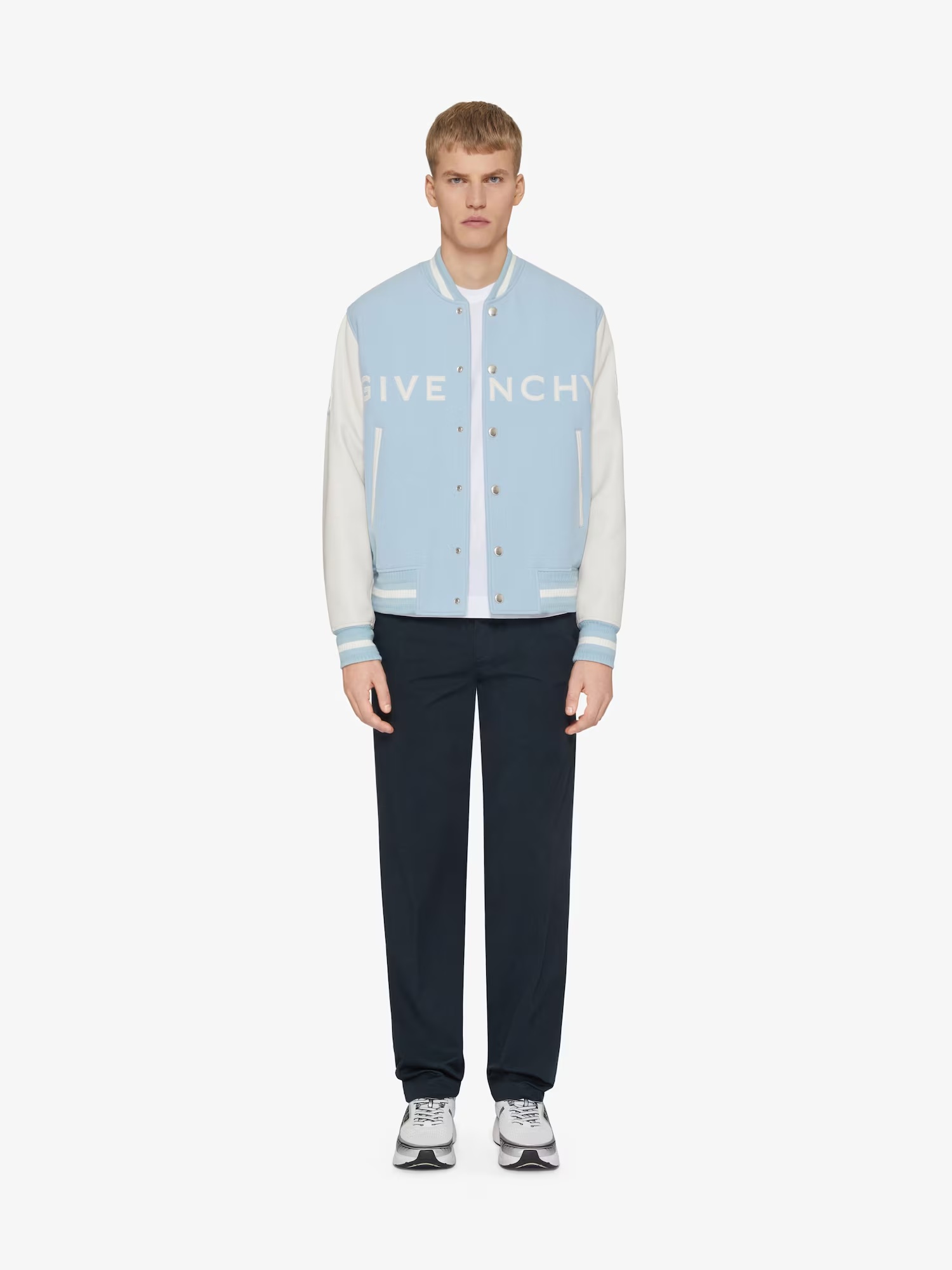 Givenchy Belt-loop Casual Pants In Blue