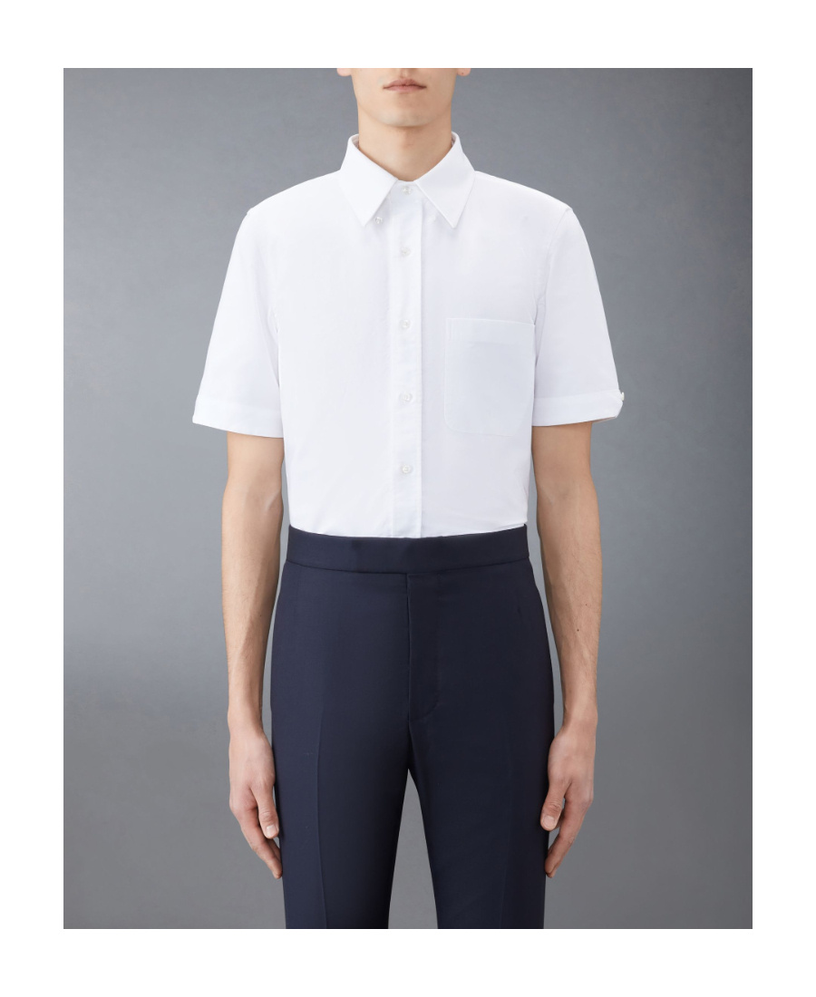 Thom Browne Man White Shirts In White