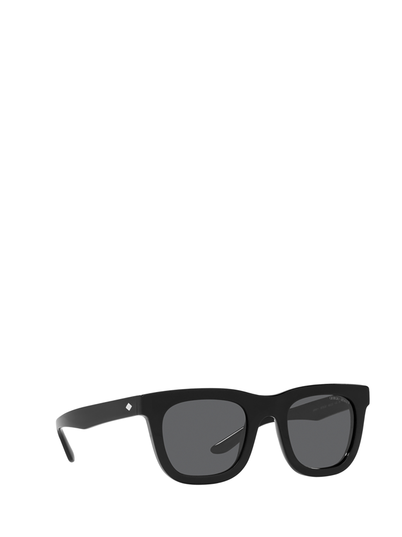 Giorgio Armani Logo Sunglasses In Black