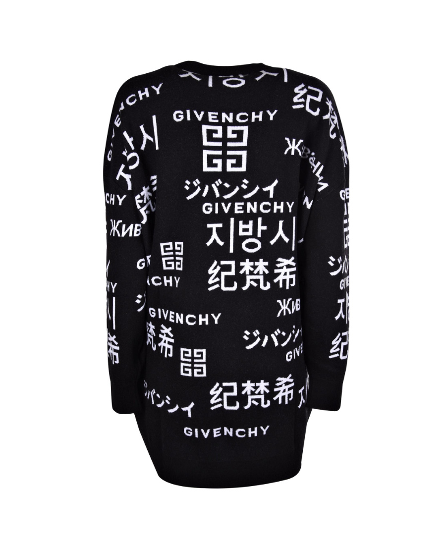 Givenchy Logo Sweater In Black