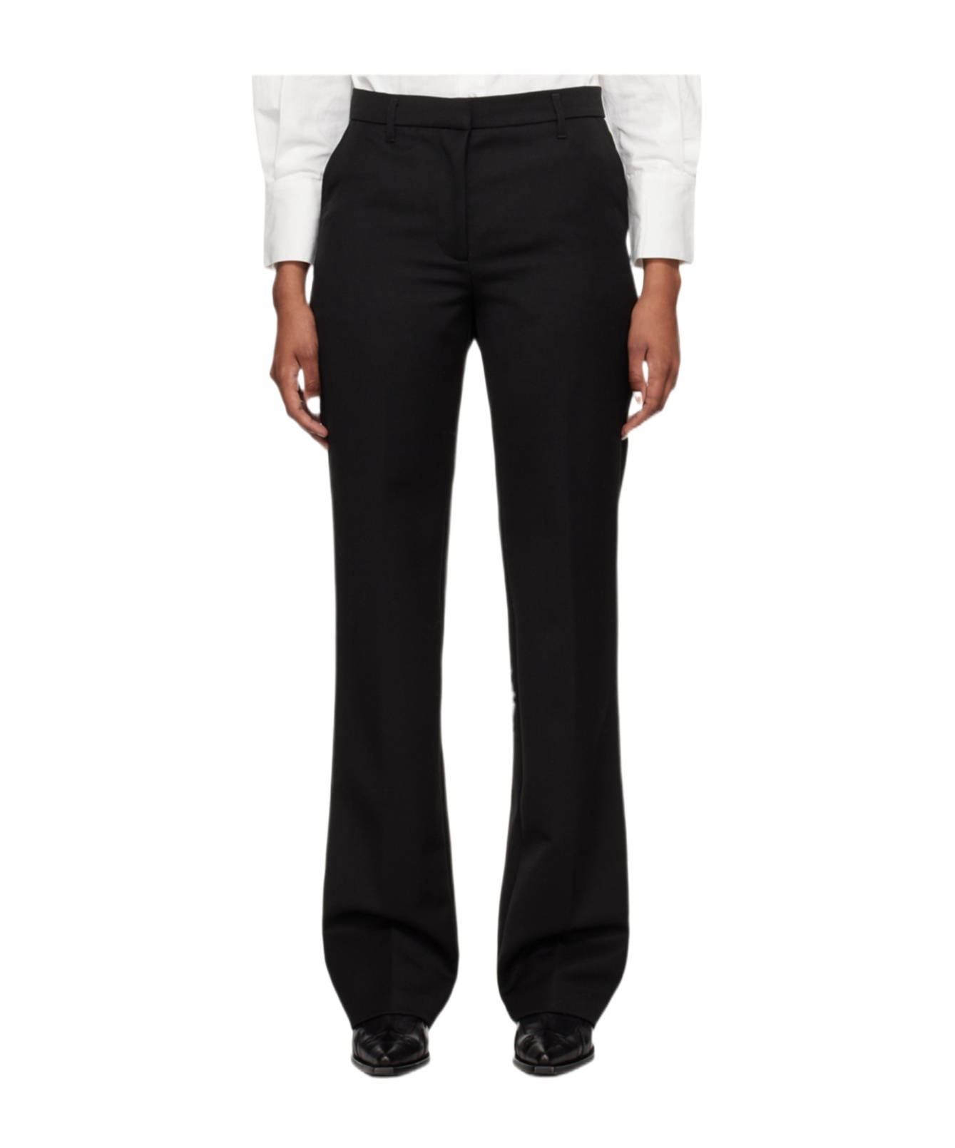 ANINE BING STRAIGHT-LEG TROUSERS