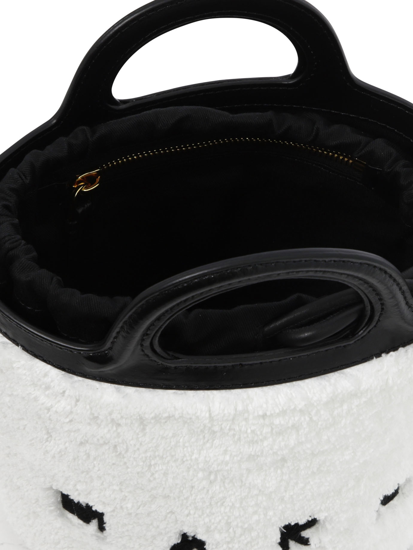 Marni Tropicalia Bucket Tote Bag In White