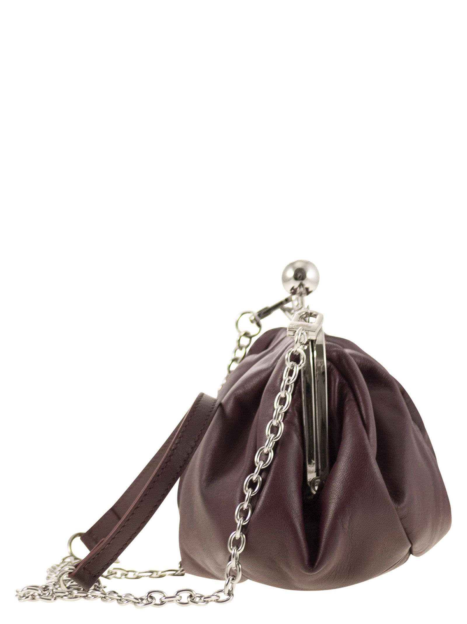 Weekend Max Mara Chain Shoulder Bag In Brown