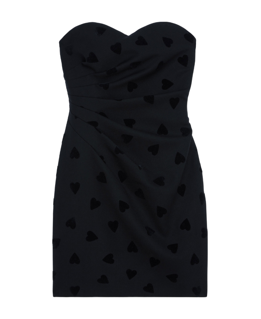 Celine Mini Tight Dress In Black