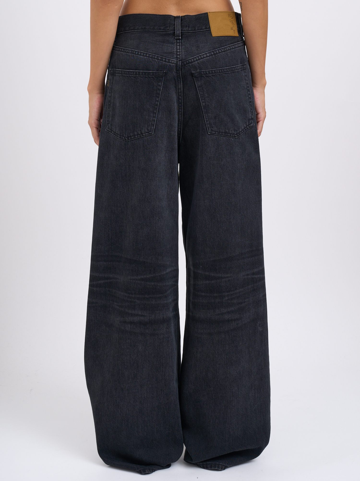 Haikure Wide-leg Jeans In Black