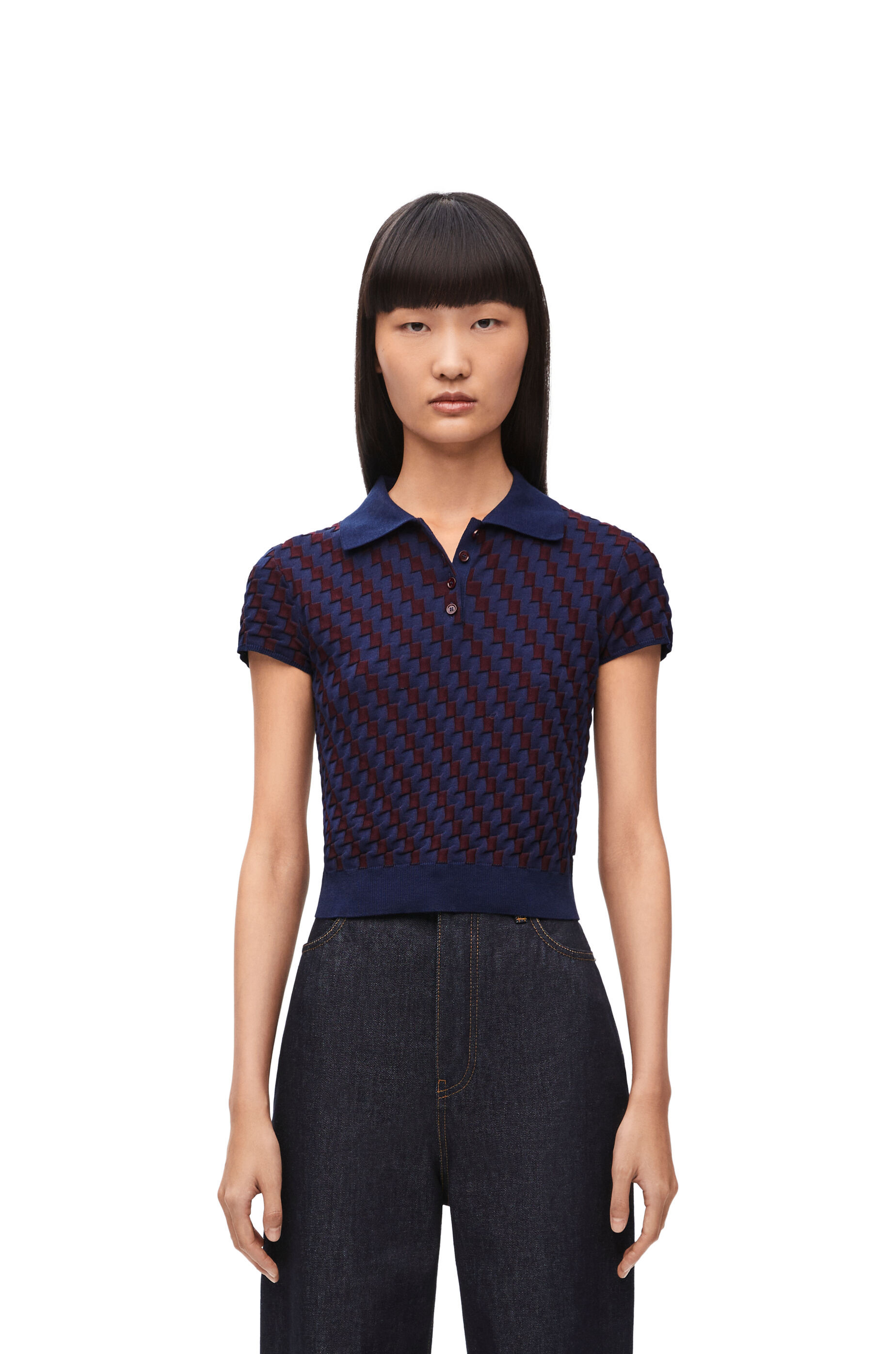 LOEWE POLO SWEATER IN COTTON