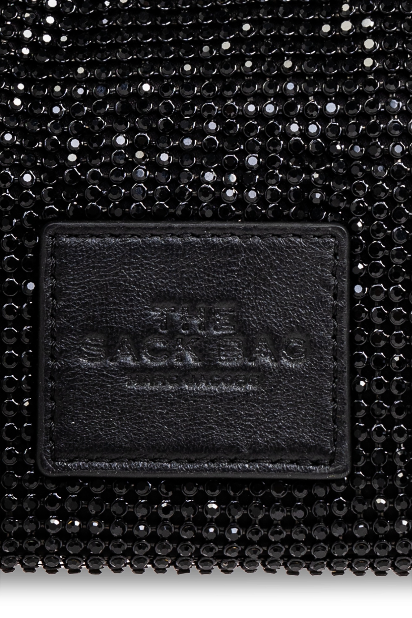 Shop Marc Jacobs Logo Handbag In Black