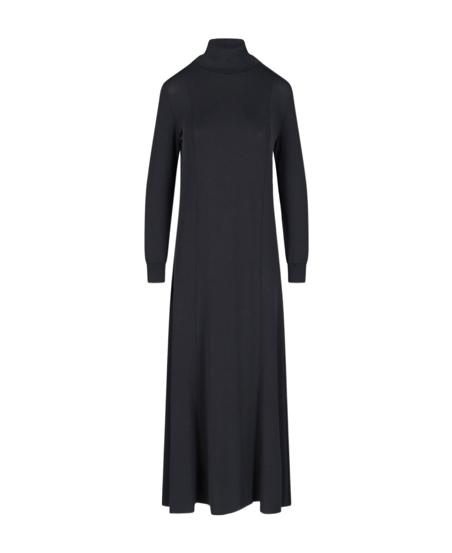 Khaite The Richie Midi Dress In Black