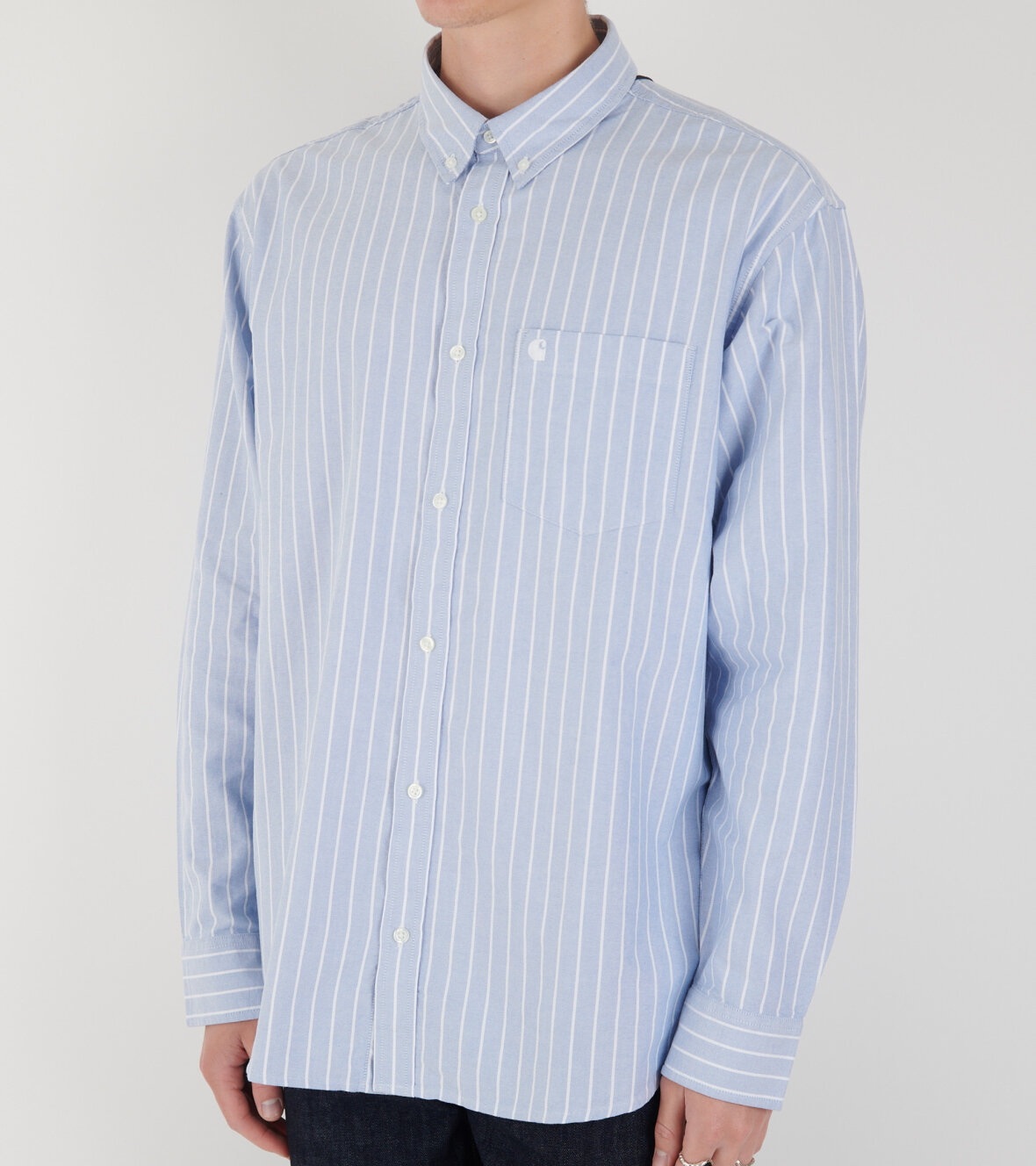 Carhartt Long Sleeve Shirt In Blue