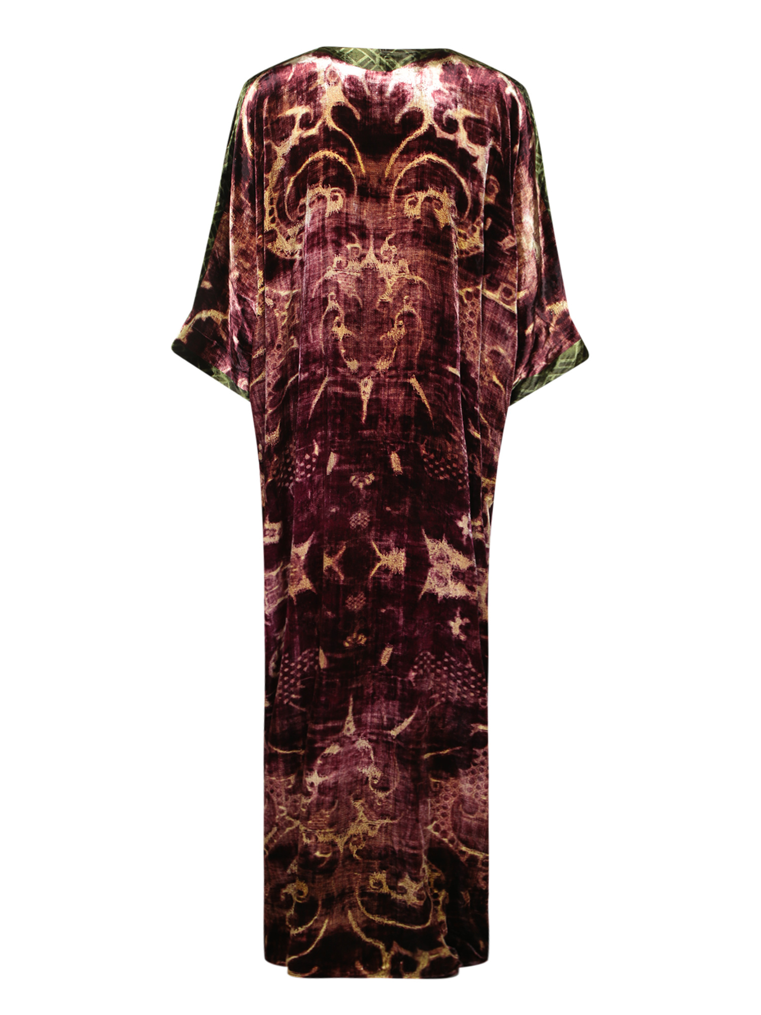 Pierre-louis Mascia Patterned Dress In Brown