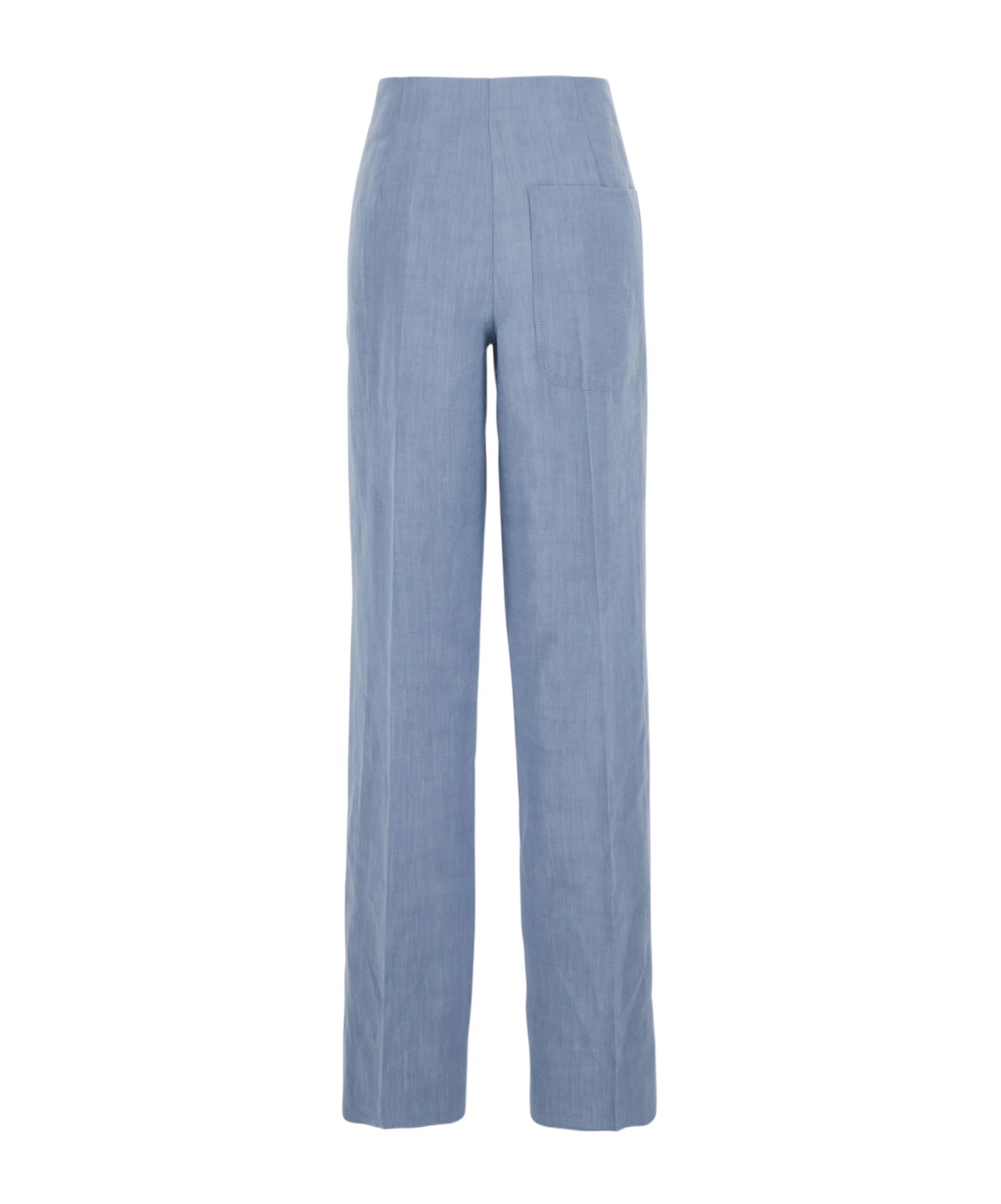 The Seafarer Colorado Light Blue Pants With Maxi Pocket Applied On The Back In Fabric Woman In Blue