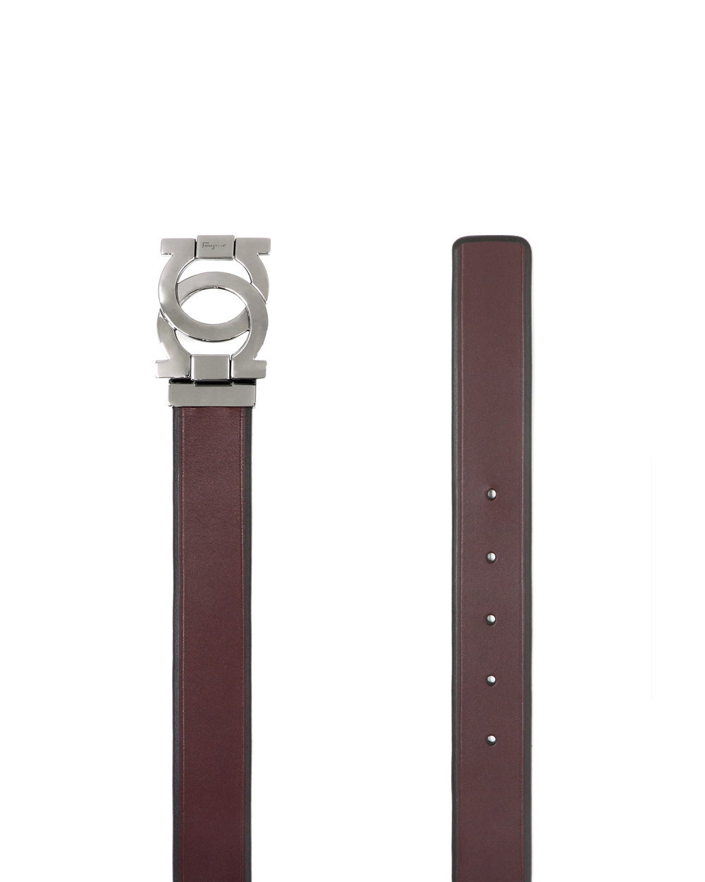 Ferragamo Logo Buckle Belt In Multicolor