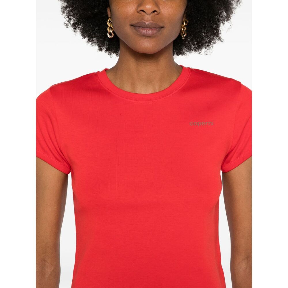 Coperni Short-sleeved T-shirt In Red
