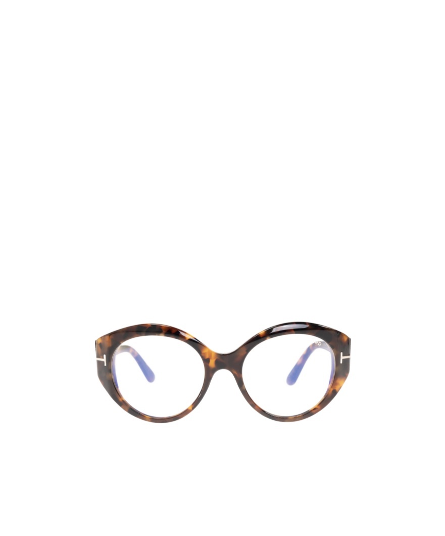 Tom Ford Round Frame Flat Mirror In Multicolor