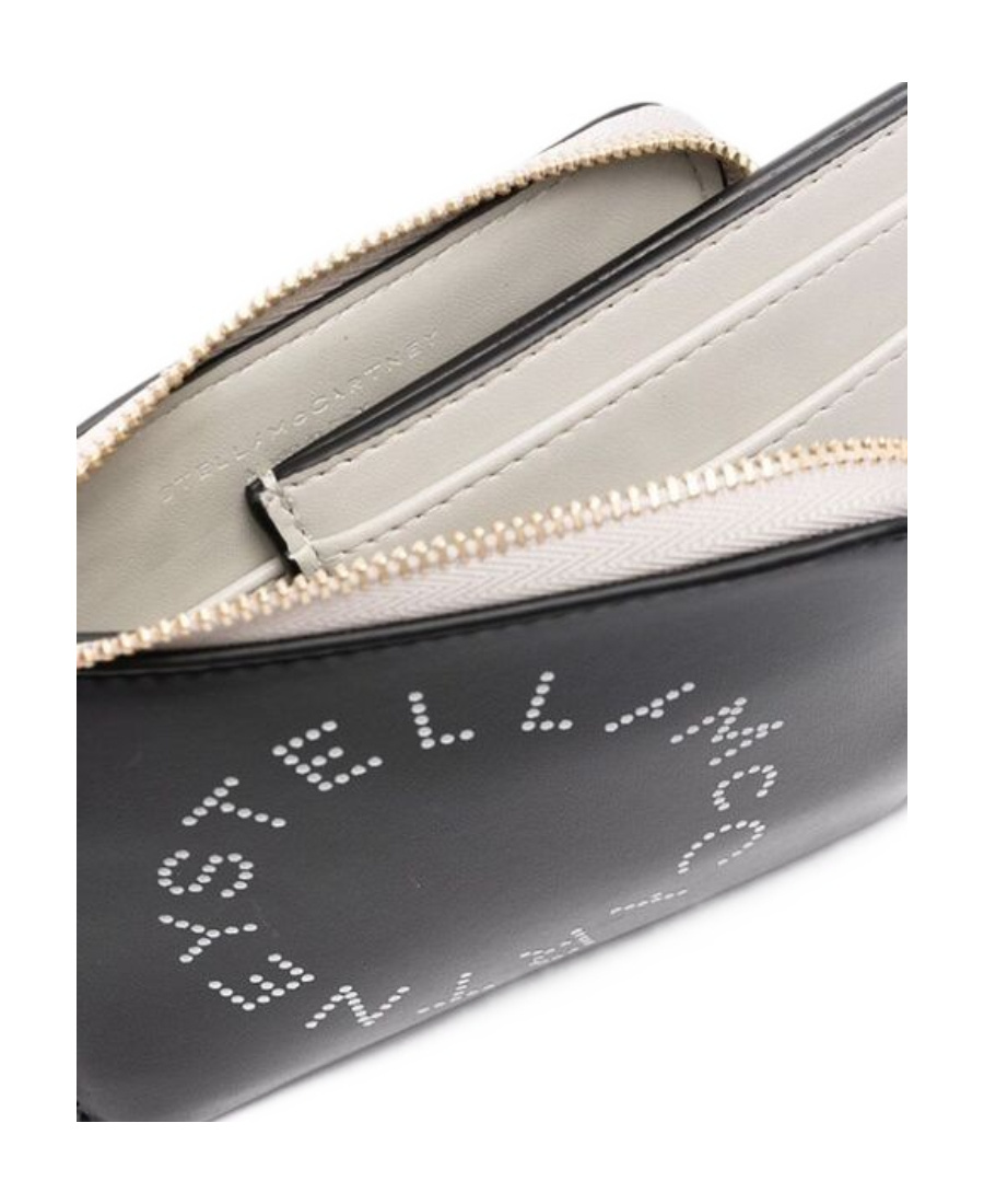 Stella Mccartney Stella Logo Cardholder In Black