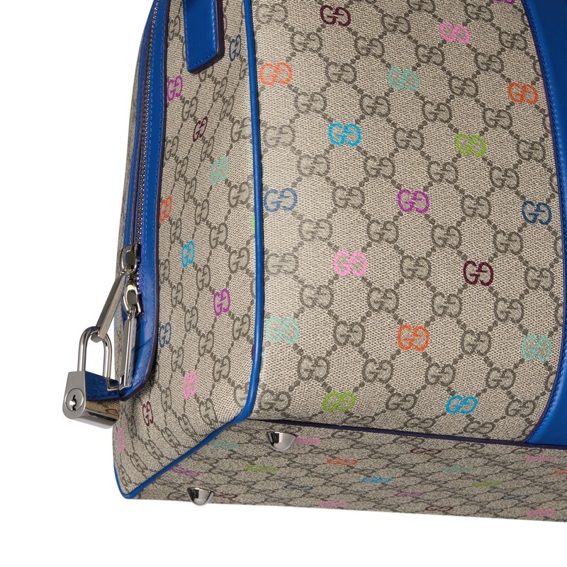 Gucci Gg Multicolor Medium Duffle Bag In Multi