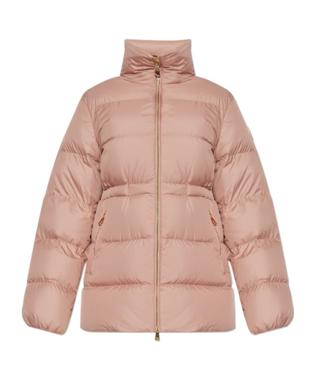 Moncler Brossette Down Jacket In Pink