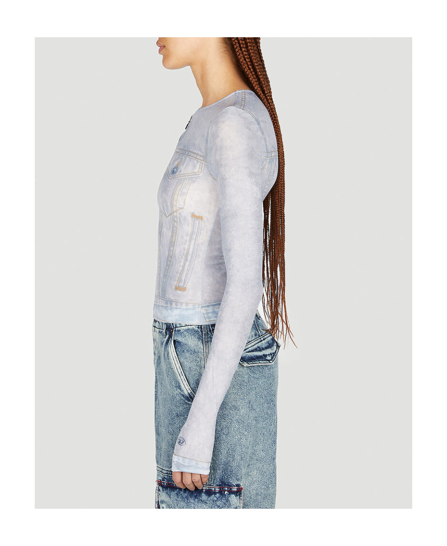 Diesel Printed T-shirt In White