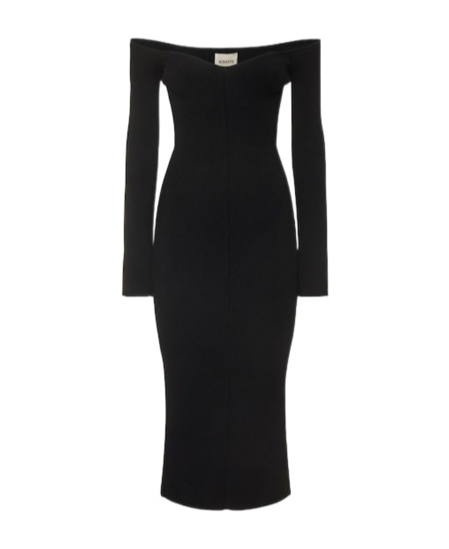 Khaite Pia Stretch Medium Length Dress