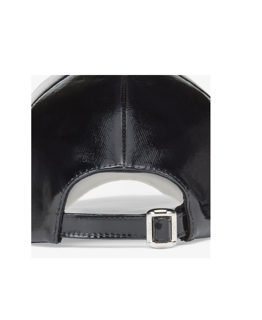 Fendi Logo Baseball Cap In Black