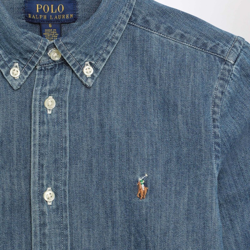 POLO RALPH LAUREN DENIM BUTTON SHIRT