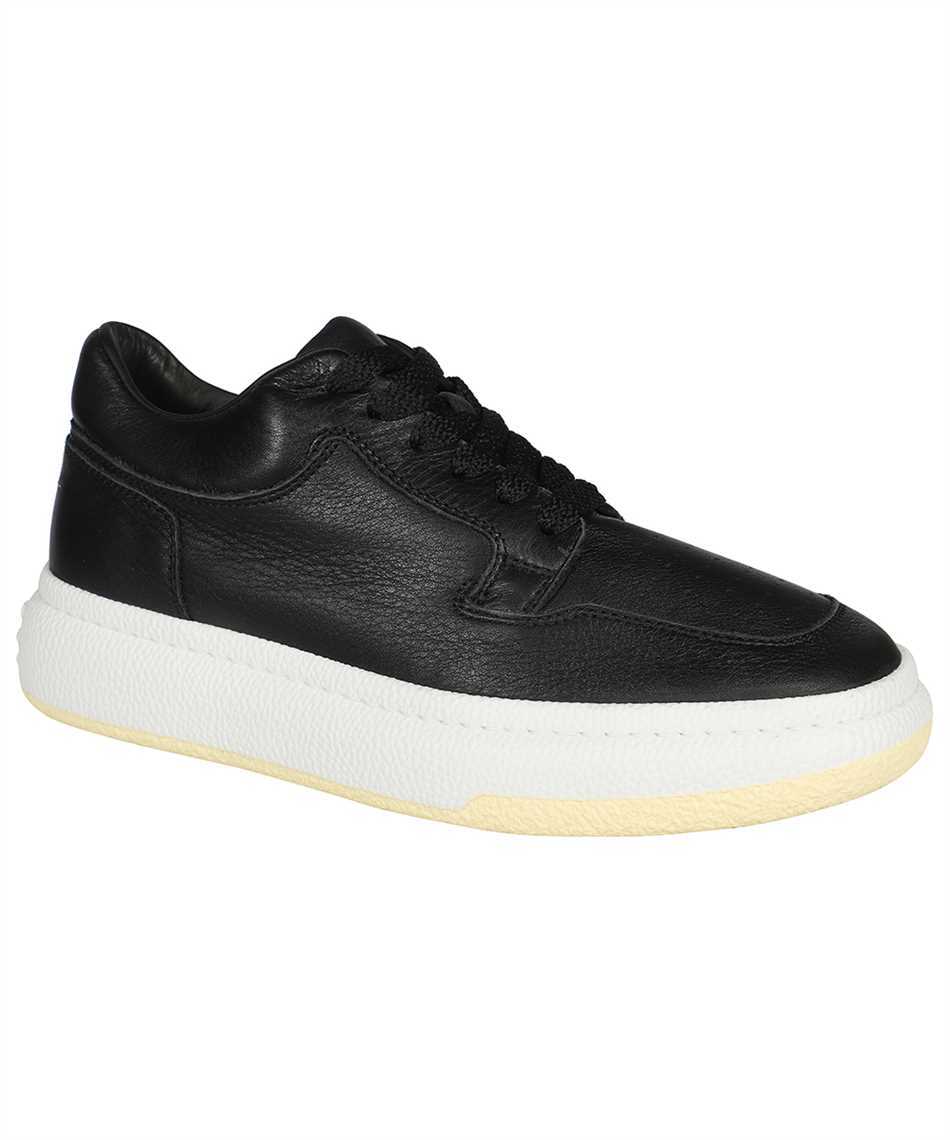 Shop Mm6 Maison Margiela Tie Low-top Sneakers In Black