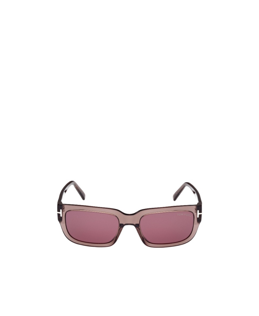 Tom Ford Sunglasses With Rectangular Frames In Pink