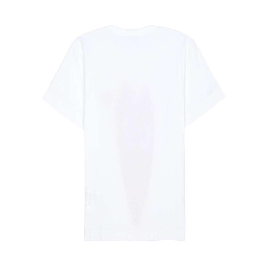 Comme Des Garçons Short-sleeved T-shirt In White