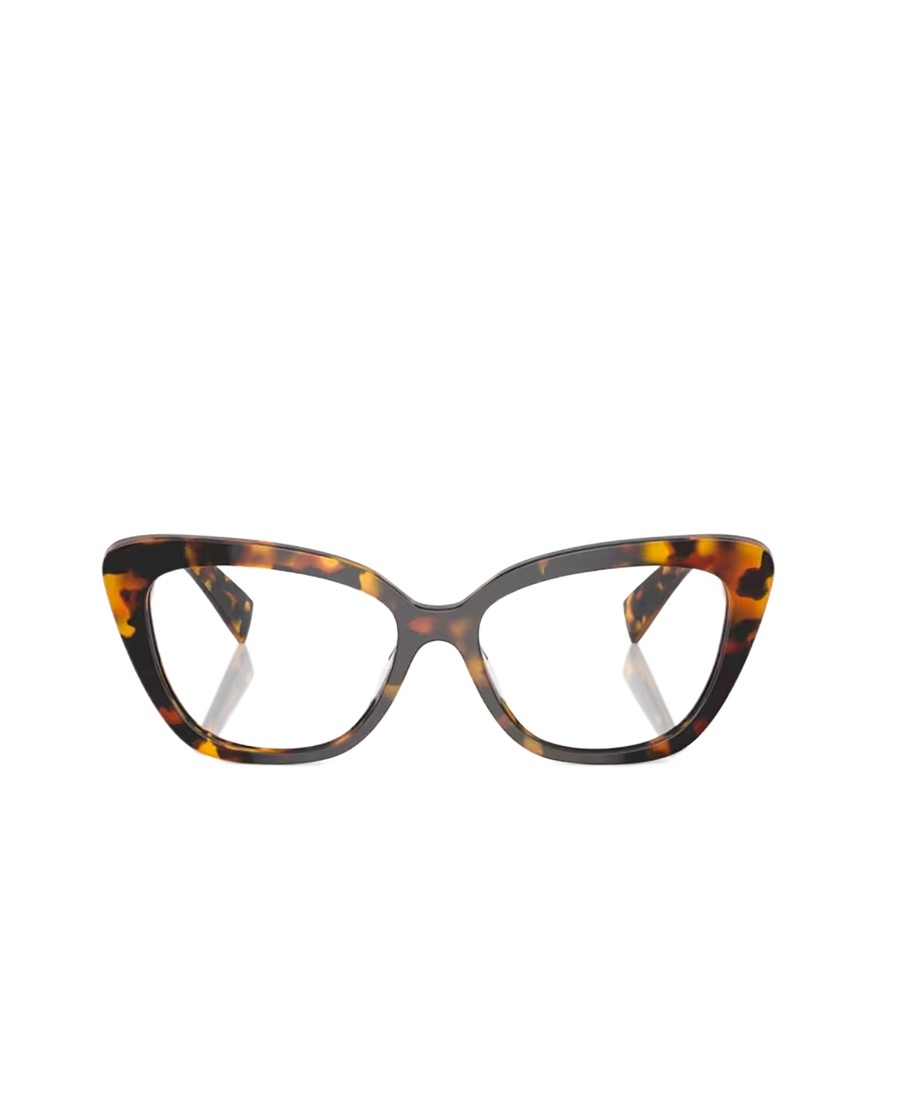 Miu Miu Eyewear Cat-eye Frame Glasses In Brown