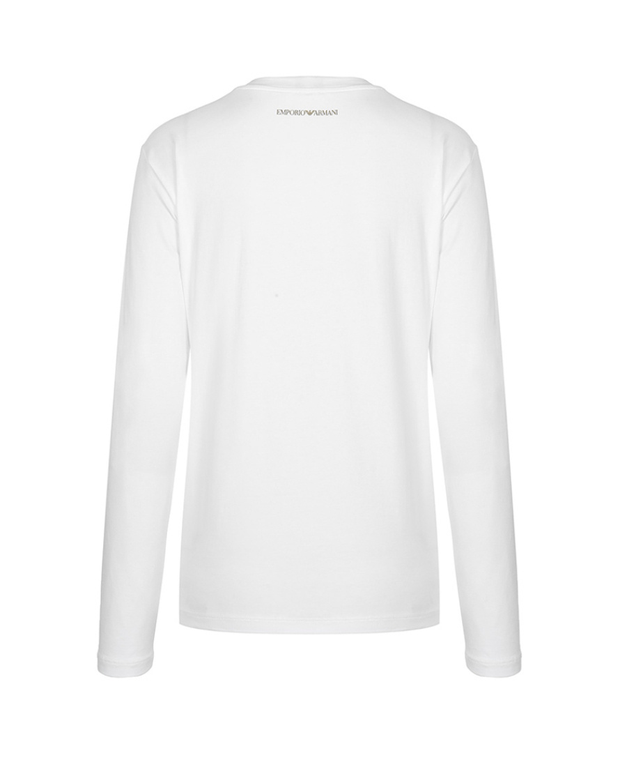 EMPORIO ARMANI T-SHIRT WITH ROUND NECK AND LONG SLEEVES