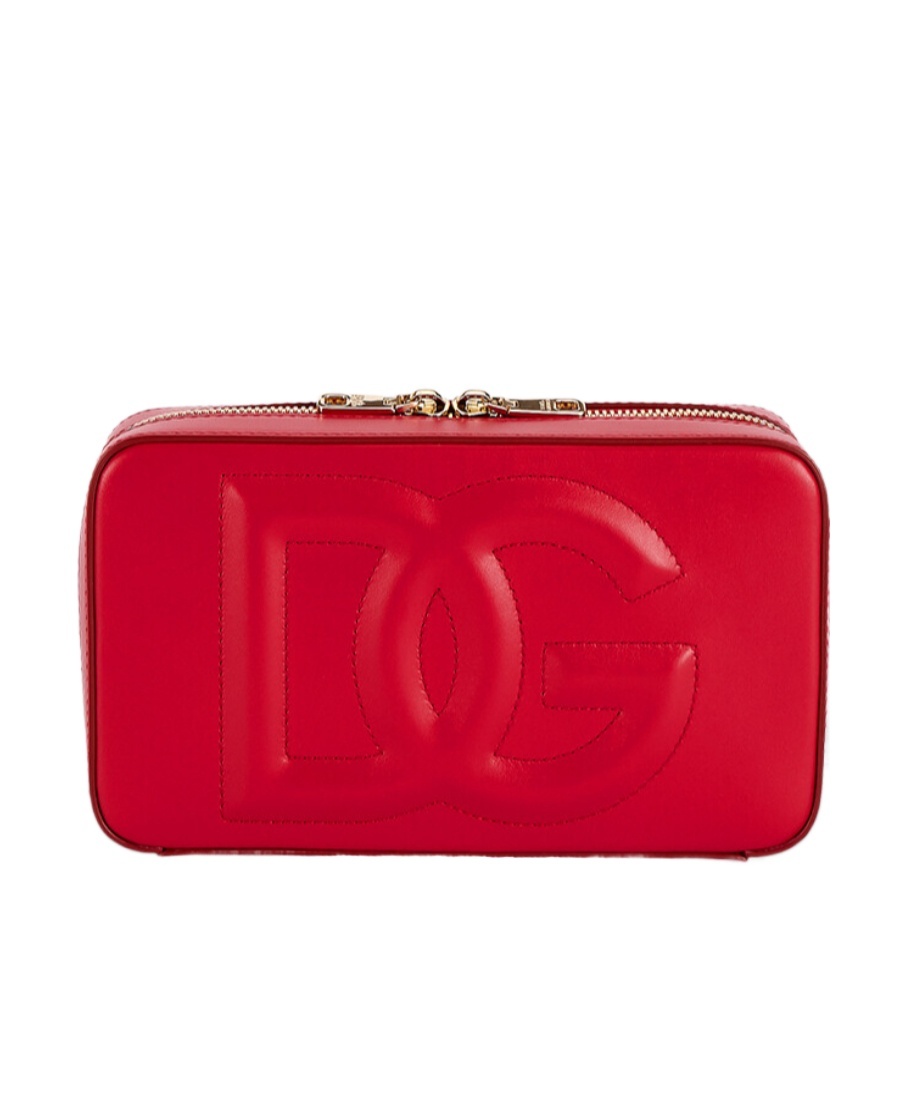 Dolce & Gabbana Dg Logo Crossbody Bag In Red