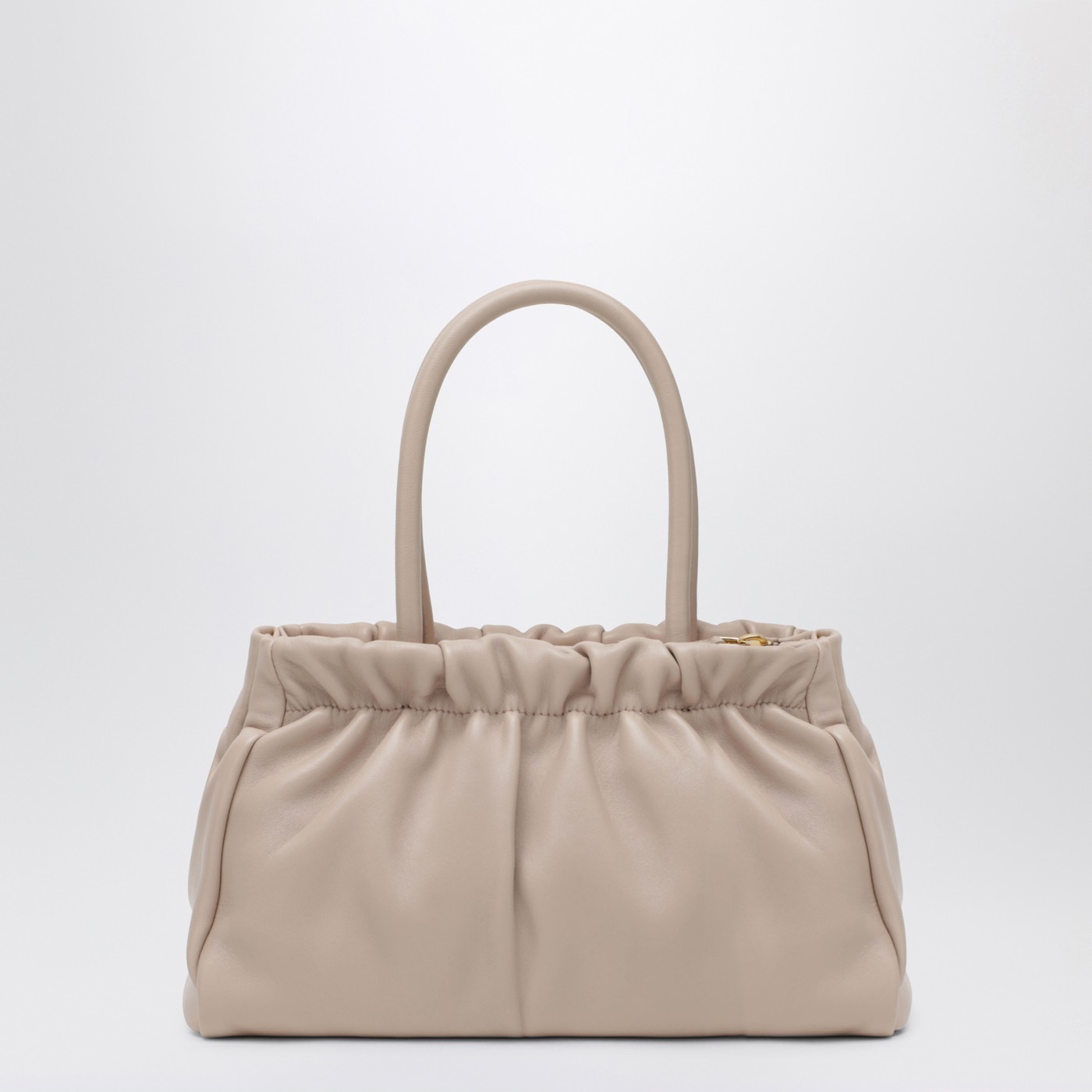 Prada Double Handle Shoulder Bag In Pink